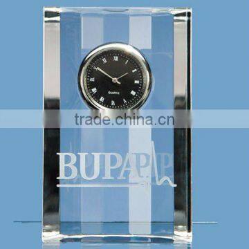 Fashion crystal clock for decoration