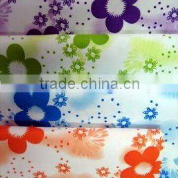 printed pongee fabric