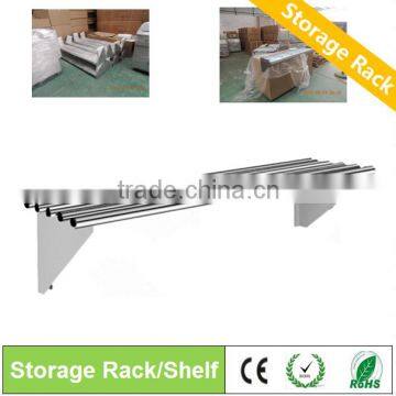 Strong Round Tube Stainless Steel kitchen Wall Shelf BN-R09