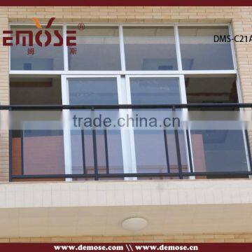 aluminium and glass balustrade demose aluminum railing