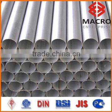 light wall ERW straight seam stainless steel pipes