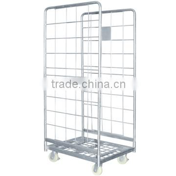 Hot sale Foldable steel Roll Container /transport trolley