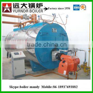 water tube horizontal structure and style diesel hot water boiler