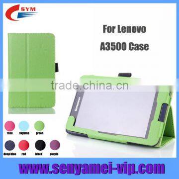 Protective PU case for Lenovo Tab A7, Case for Lenovo A3500