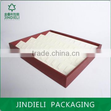 wooden ring display tray packaging