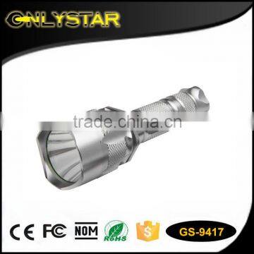 Onlystar GS-9417 aluminum XRE Q5 250LM high power 5 mode 18650 battery torch