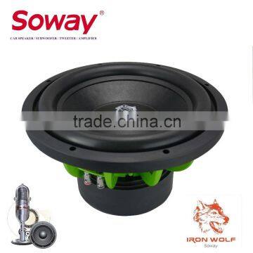 SW12-08GR 12inch 2000W three magnets competition car subwoofers