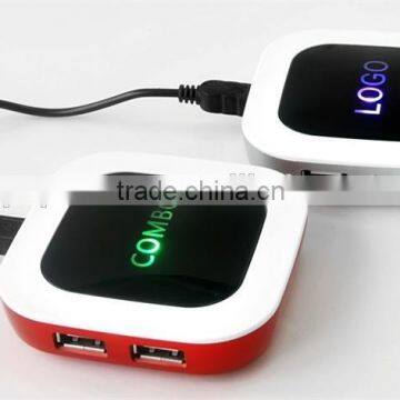 Promotional Gift USB 3.0 HUB With Card Reader Combo With LED Logo photo-2