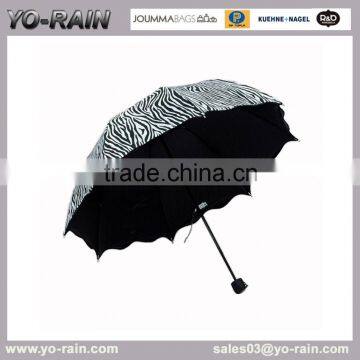 YR3676 High Quality Fashionable Stripe Chinese Umbrella