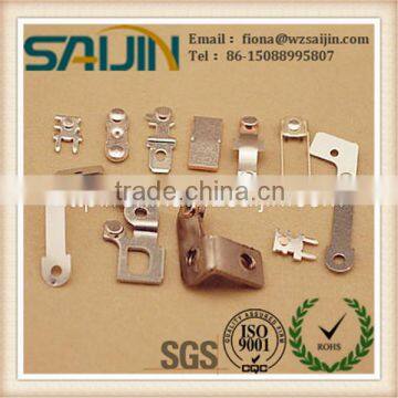 Electrical Contact Metal Stamping Parts For Various of Relay