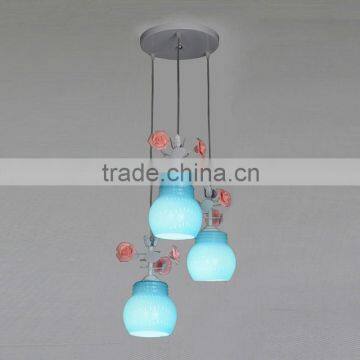 fancy lighting & flower decoration pendant lights & dining room lamps