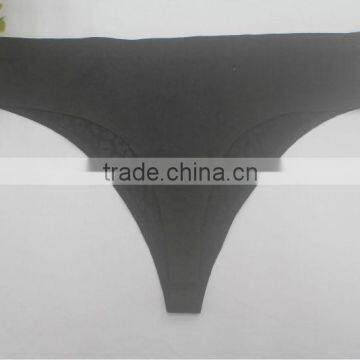 Seamless Hot Models Ladies Jaquard Bonded Thongs photo-2
