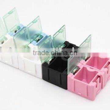 Flexible combinatio semi-transparent cover component storage box / Small parts storage cabinet