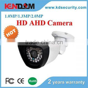 Kendom best selling high difinition weatherproof outdoor use infrared ahd 1080p camera with 3.6mm or 6.0mm fixed lens