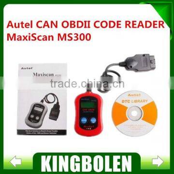 Professional Scan Tool Autel Maxiscan Ms300 SUPPORT all OBD II and can protocols