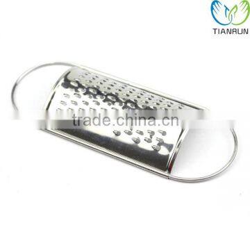 New Style Hot Selling Good Quality Bow-shaped Stainless Steel Kitchen Vegetable Flat Grater