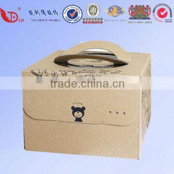 Custom Kraft Paper Cake Box,packing Mousse Box for Wholesale
