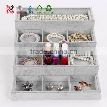 Clear Makeup Case Cosmetic Organizer Boxes