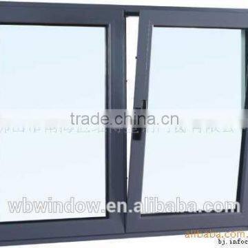 popular double glazed pvc/upvc tilt and turn windows