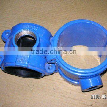 Saddle for PVC pipe