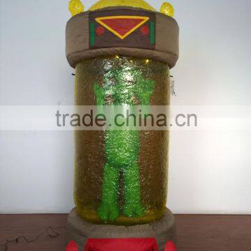 DJ-XT-18 Green Inflatable Alien ET in the Storage Crazy Home Decoration Lighted photo-2