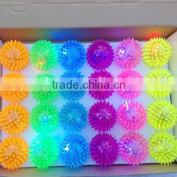 Spiky Bouncing Ball With Flashing Light