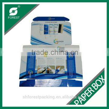 SHOE CLEANER PACKING SHIPPING BOX FOLDABLE