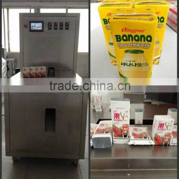 250ml carton juice drink beverage filling sealing machine