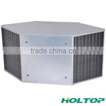 high efficiency counterflow recuperator for home ventilator use heat exchanger