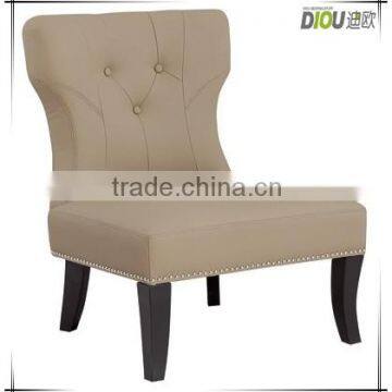 PU exquisite wood frame leisure chair - 2014 new model (DO-6081)