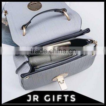 Attractive Design Pink Genuine Leather Small Shoulder Bag