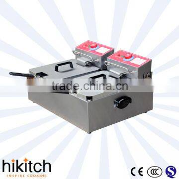 Commercial kitchen equipment countertop electric deep fryer machine