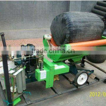 shrink wrap machine for baler