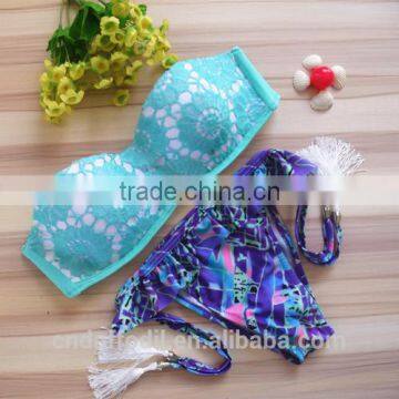 Accept Private Label Wholesale Mini Bikini Beachwear 2016