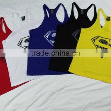 Supperman Gym Stringers/ Gym Tanks/ Gym Tops