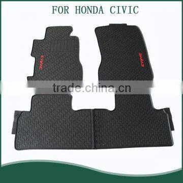 2016 Hot Sale Non Slip Custom Fit Car Mat for Honda CIVIC 2010