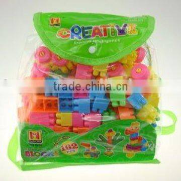 plastic building block set