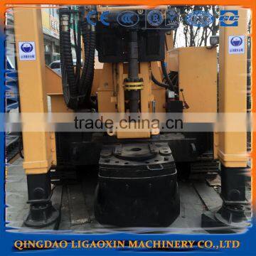 Drilling machine is used in water well drilling rig with 400 m.