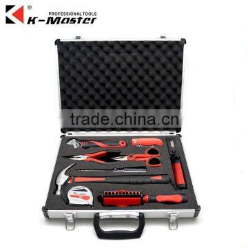 K-Mastet factory direct sales 41 pcs high quality household hand tool set in hand tools sets aluminum alloy tool box