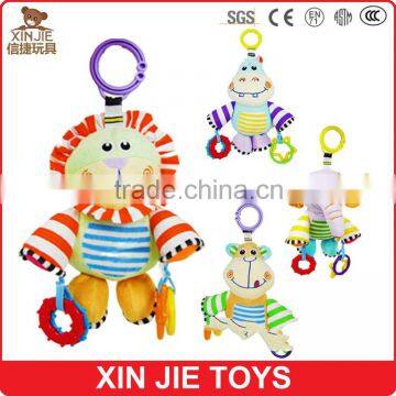 CE standard good quality baby teethers toy with hanging ring