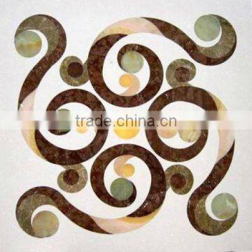 flooring water jet cutting marble design medallion floor patterns tile