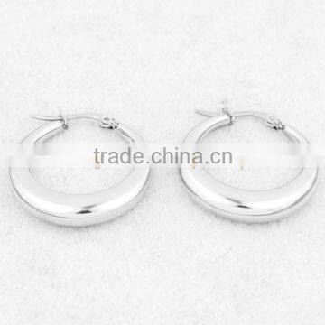 316L stainless steel hoop earrings