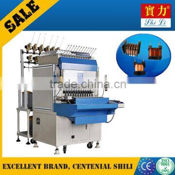 SHL210-12 12 spindle Full Automatic relay coil Winding Machine with Twisting function