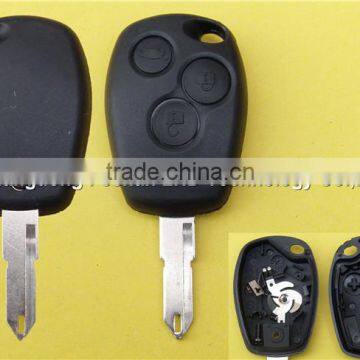 Top quality Remote Car Key Fob Case for Renault Clio 3 Button 206 Blade Key Blank Shell without Logo