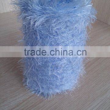 1/7.5nm 100% polyester feather knitting yarn