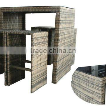 wicker bar set cheap outdoor bar set outdoor furniture