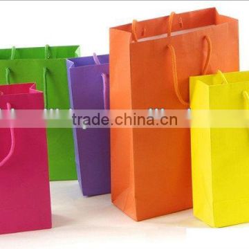 colorful kraft paper bag