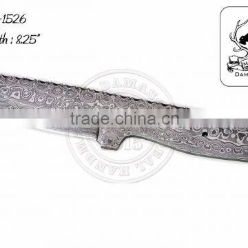 Damascus Steel Knife Blade Blank DD-BB-1526