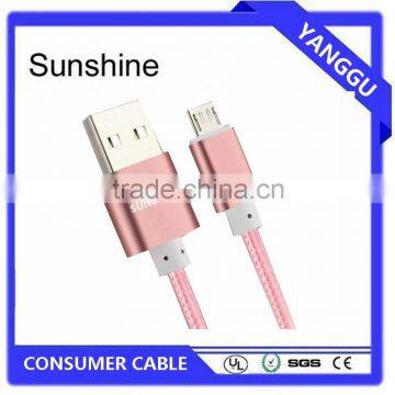 micro usb male to female 5 5S 5C 6 6S 6 Plus CE cable