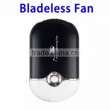 Hot Sale Rechargeable Bladeless USB Air Conditioner, Mini Bladeless Fan